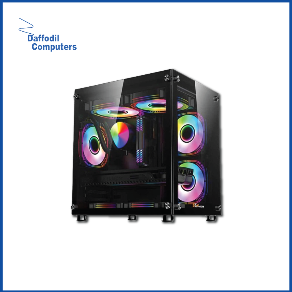 PC Power Ice Cube Desktop Gaming Casing