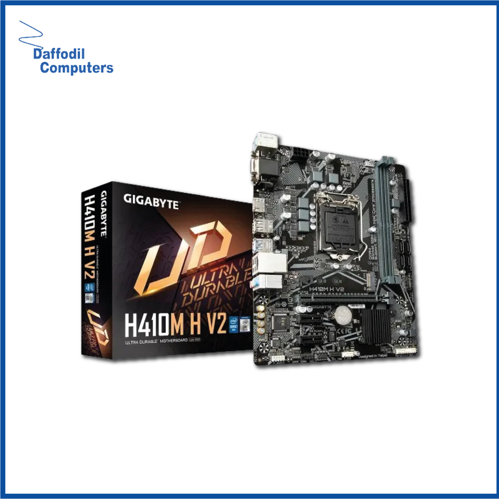 Gigabyte Mother Board H410m H V2 10th Gen