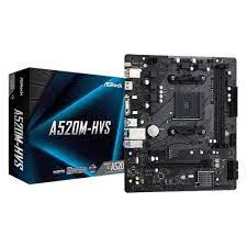 Asrock A520m-Hvs Amd Am4 Socket Motherboard