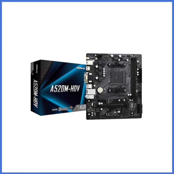 ASRock A520M-HDV ATX AM4 Motherboard