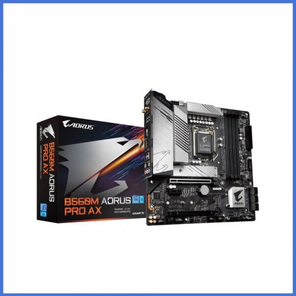 GIGABYTE B560M AORUS PRO AX Wi-Fi Intel 10th and 11th Gen ATX Motherboard