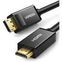 Ugreen DP102 (10211) DisplayPort Male to Male, 2 Meter, Black Cable # 10211