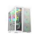VALUE TOP T5 DUAL CHAMBER E-ATX ALUMINUM CUSTOM PREMIUM GAMING CASING, DOUBLE TEMPERED GLASS WINDOW